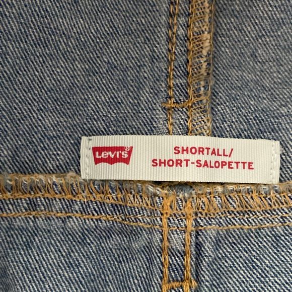 Junior Levi’s Shortalls relaxed fit NWT size 12 - Picture 7 of 8